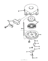 REWIND STARTER NO. 590473