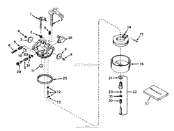 CARBURETOR NO. 632107