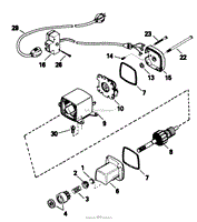 STARTER MOTOR KIT NO. 23-3790