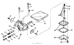 CARBURETOR NO. 632142A