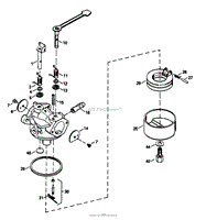 CARBURETOR NO. 632641