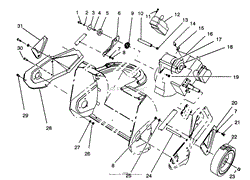 ENGINE &amp; WHEEL ASSEMBLY