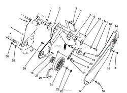 PULLEY &amp; BELT COVER ASSEMBLY