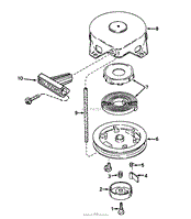 RECOIL STARTER NO. 590537