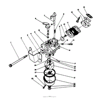 CARBURETOR ASSEMBLY (ENGINE MODEL 47PP3-5)