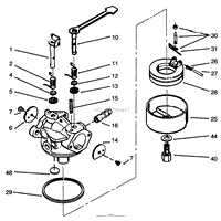 CARBURETOR NO. 632641