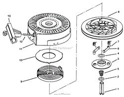 RECOIL STARTER NO. 590652