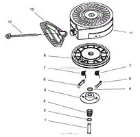 RECOIL STARTER NO. 590707