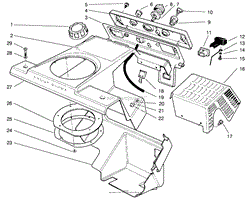 CONTROL PANEL &amp; SHROUDING ASSEMBLY