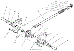 24&quot; AUGER GEARCASE ASSEMBLY NO. 74-1560