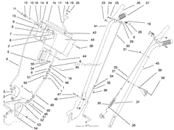 HANDLE AND CONTOLS ASSEMBLY