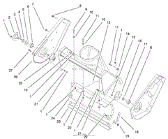 HOUSING AND SIDE PLATES ASSEMBLY