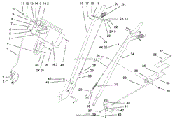 HANDLE AND CONTROL ASSEMBLY