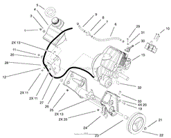 ENGINE AND FRAME ASSEMBLY