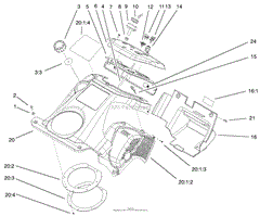 UPPER SHROUD AND CONTROL PANEL ASSEMBLY