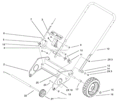 LOWER HANDLE ASSEMBLY