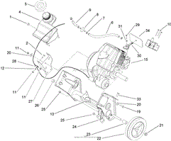 ENGINE AND FRAME ASSEMBLY