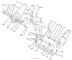 HOUSING AND SIDE PLATE ASSEMBLY