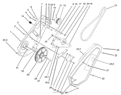 IMPELLER DRIVE ASSEMBLY