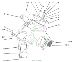 UPPER SHROUD AND CONTROL PANEL ASSEMBLY