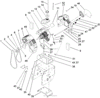 ENGINE AND FRAME ASSEMBLY