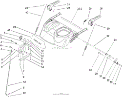 HANDLE AND CONTROL ASSEMBLY