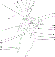 HANDLE AND CONTROL ASSEMBLY