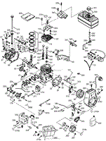 ENGINE ASSEMBLY NO. 2 TECUMSEH LH318SA-156590H
