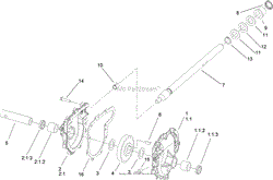 26IN AUGER GEARCASE ASSEMBLY NO. 108-7328