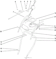 HANDLE AND CONTROL ASSEMBLY