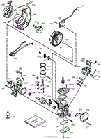 ENGINE ASSEMBLY TECUMSEH TH098SA-1723F