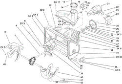 AUGER AND HOUSING ASSEMBLY
