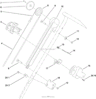 HANDLE CHUTE CONTROL ASSEMBLY