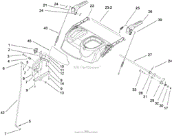 HANDLE AND CONTROL ASSEMBLY