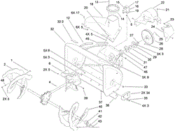 AUGER AND HOUSING ASSEMBLY