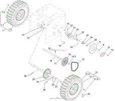 CHAIN DRIVE ASSEMBLY