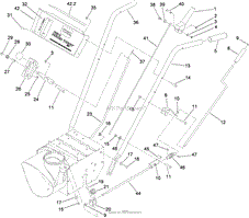 HANDLE AND CONTROL ASSEMBLY