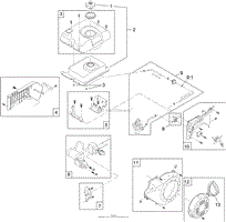 FUEL TANK AND RECOIL ENGINE ASSEMBLY