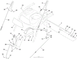 HANDLE AND CONTROL ASSEMBLY