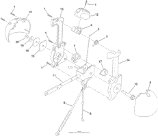 LEVER CHUTE CONTROL ASSEMBLY