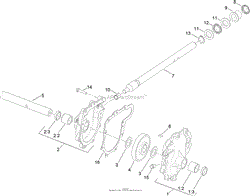 GEAR CASE ASSEMBLY NO. 125-7925