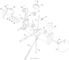 LEVER CHUTE CONTROL ASSEMBLY