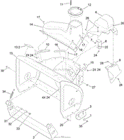 HOUSING AND BYPASS ASSEMBLY