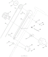 HANDLE CHUTE CONTROL ASSEMBLY