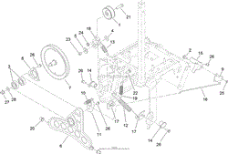 PULLEYS AND BELLCRANK ASSEMBLY