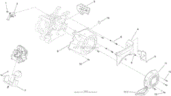 BLOWER HOUSING AND SHROUDS ASSEMBLY