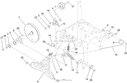 PULLEY AND BELLCRANK ASSEMBLY