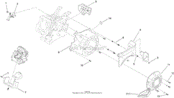 BLOWER HOUSING AND SHROUDS ASSEMBLY