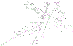 CHUTE CONTROL LEVER ASSEMBLY