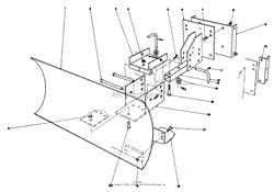 GRADER BLADE ASSEMBLY MODEL 59099